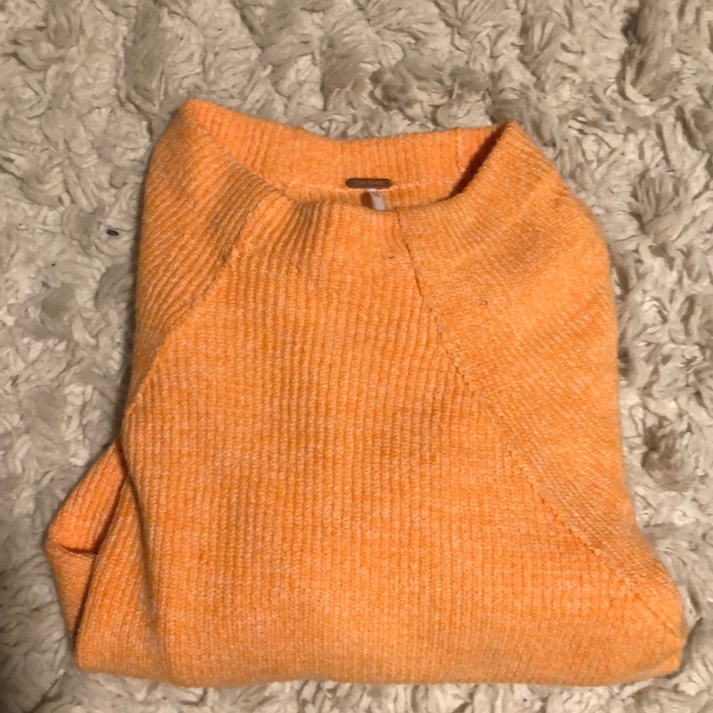 Cropped free people sweater